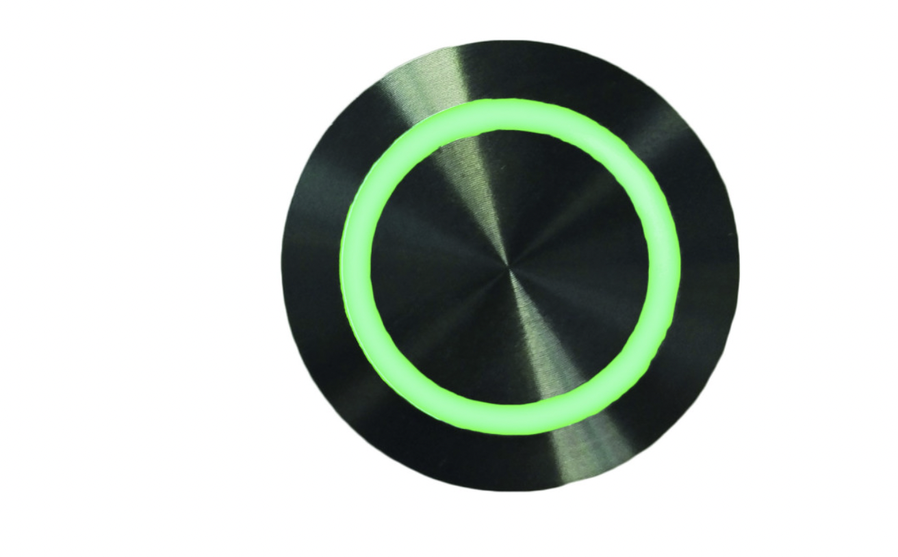 Bouton Piezo RGB en inox