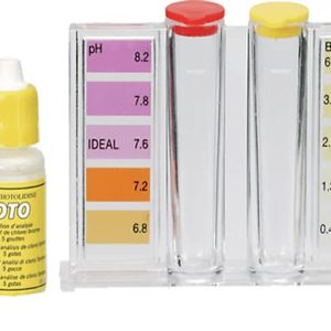 Trousse de contrôle pastilles chlore / pH