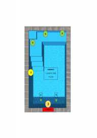 Piscine coque polyester modèle Amance